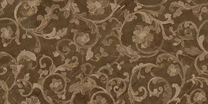 262553 FLOREALE PULPIS MARRONE 39x78