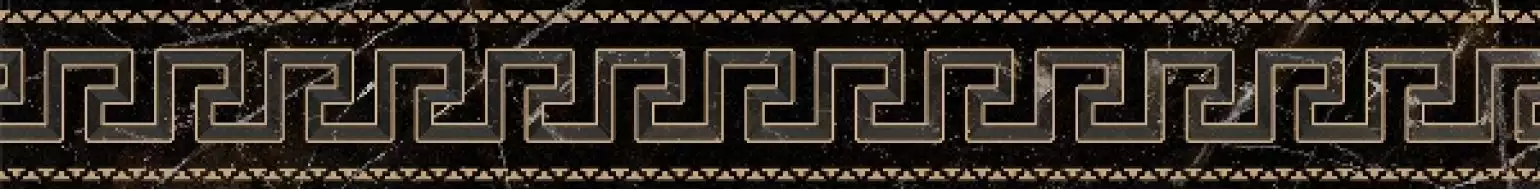 262562 Fascia greca Nero Amasanta 10x78