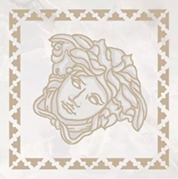 262590 Tozzetto greca Onice Bianco 10x10