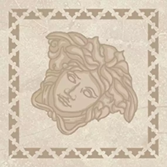 262591 Tozzetto greca Crema Marfil 10х10