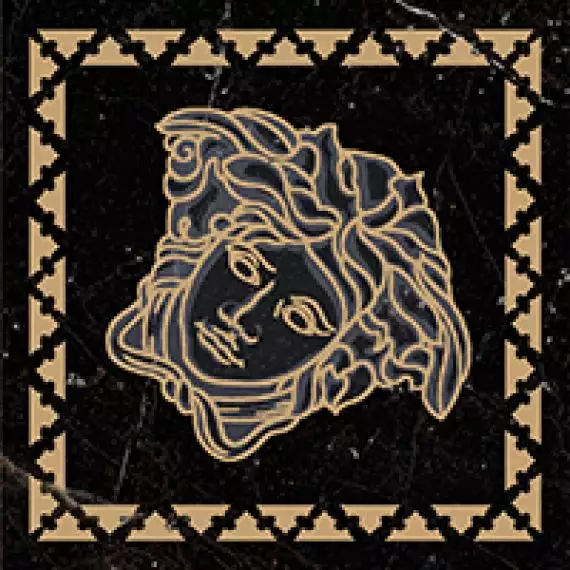 262592 Tozzetto greca Nero Amasanta 10x10