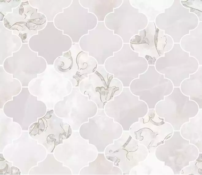262620 MOSAICO ARABESCATO ONICE BIANCO 35x35