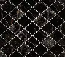 262622 MOSAICO ARABESCATO NERO AMASANTA 35x35
