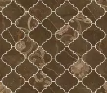 262623 MOSAICO ARABESCATO PULPIS MARRONE 35x35