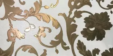 262692 PANNELLO BAROCCO BIANCO/ORO MIX 39x78