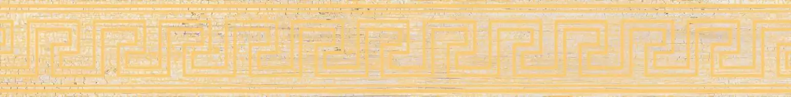263082 Fascia Greca Oro White 10x80