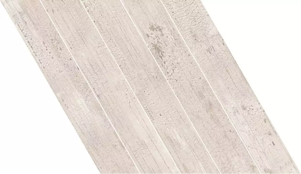263192 Mosaico Chevron White 40x46