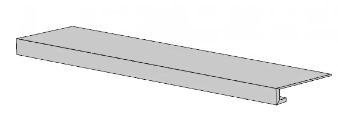 263202 GRADONE WHITE 120x32x4