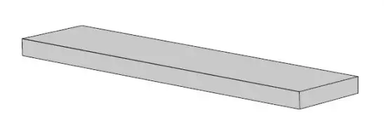 263210 GRADONE ANGOLARE DX CARBON 120x32x4