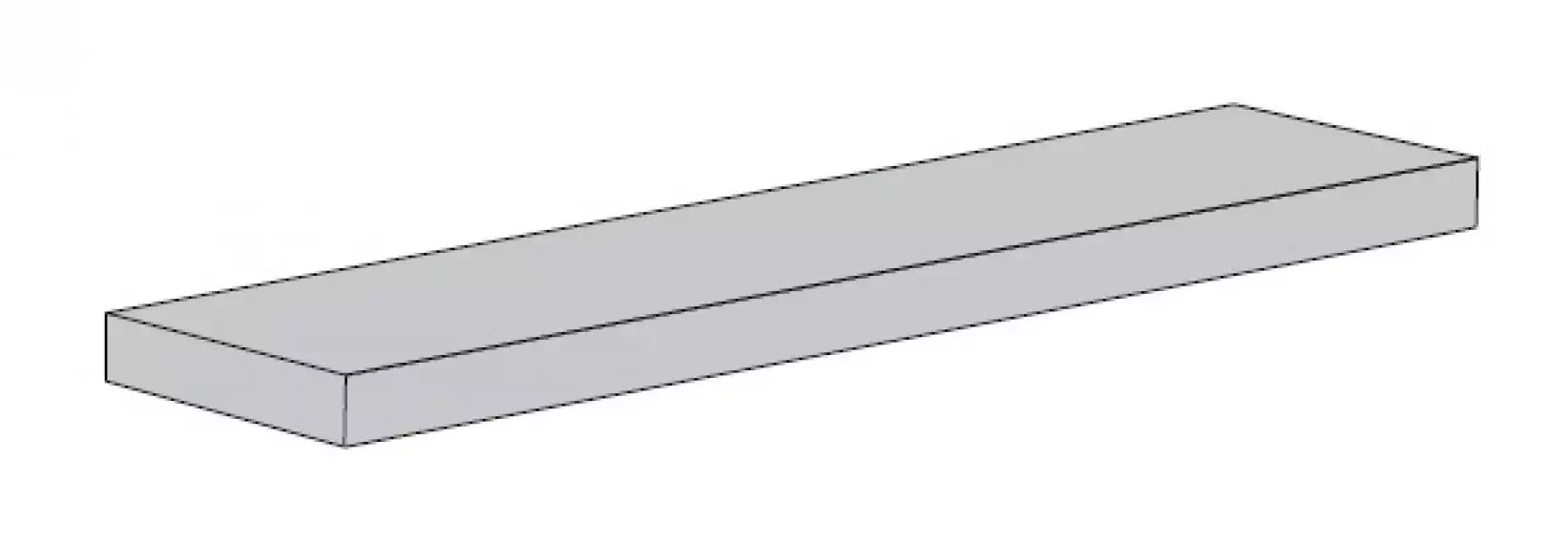 263220 GRADONE ANGOLARE SX CARBON 120x32x4