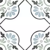 31079 TANGER BLUE PETALS R9 12.3x12.3