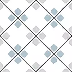 31083 TANGER SILVER RHOMB R9 12.3x12.3