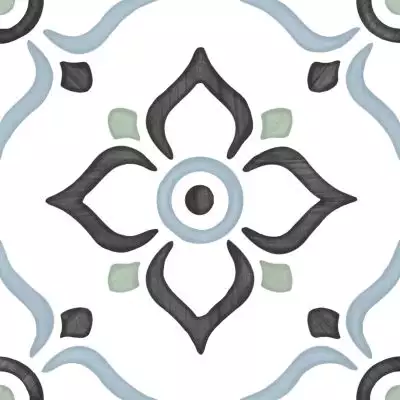 31086 TANGER BLUE GARDEN R9 12.3x12.3