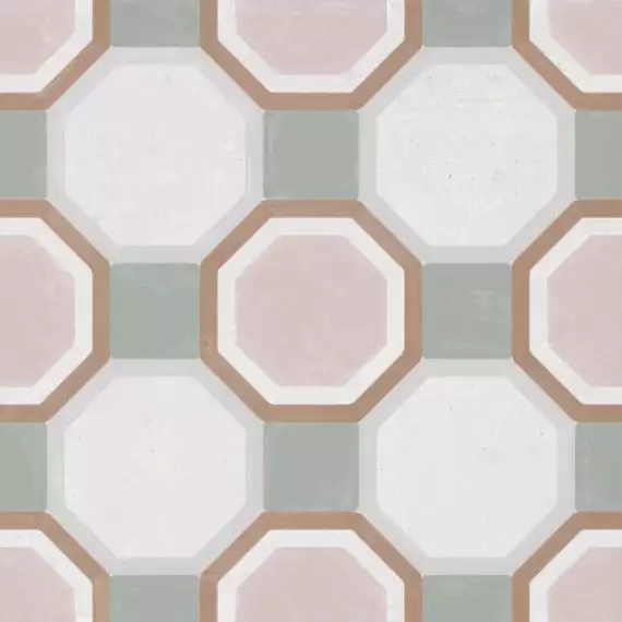 34805 Керамогранит PATTERNS PINK DIAMOND R10 22,3x22,3