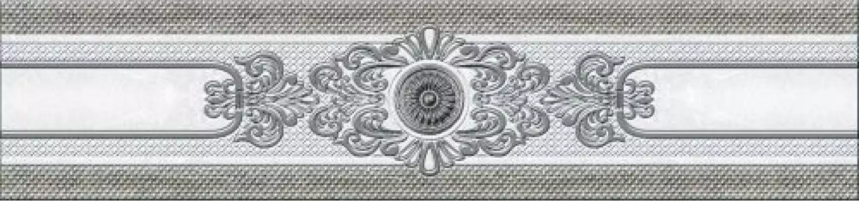 351 Плитка Бордюр Eclipse Grey Центр 7x30