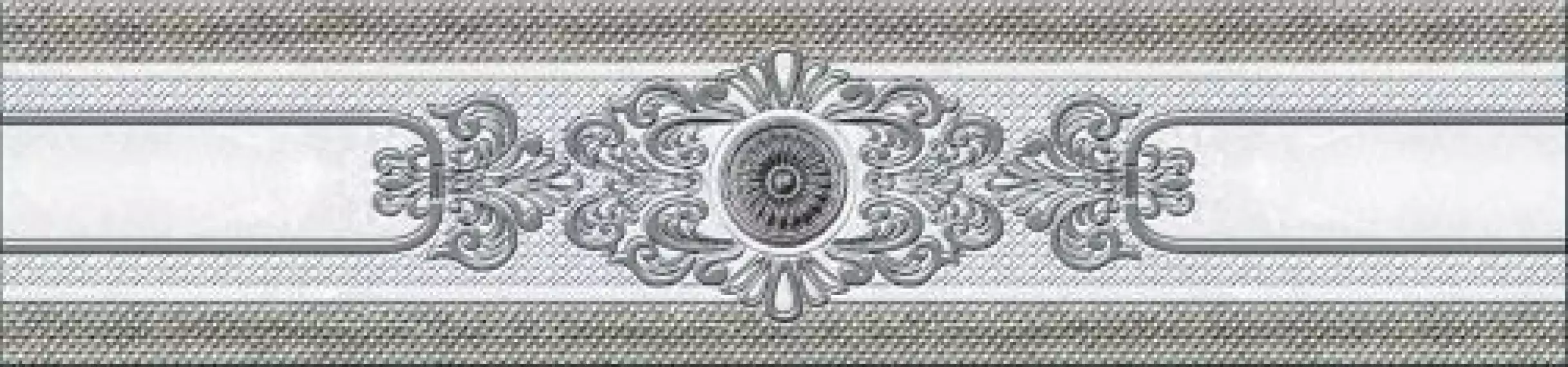 351 Плитка Бордюр Eclipse Grey Центр 7x30
