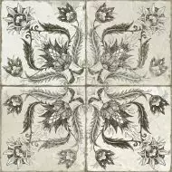 39368 Плитка Fs Ivy Black 45x45x0,95