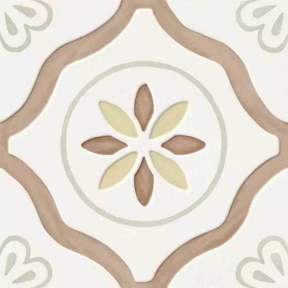 40462 Керамогранит Llevant Clay Petals LT 22.3x22.3