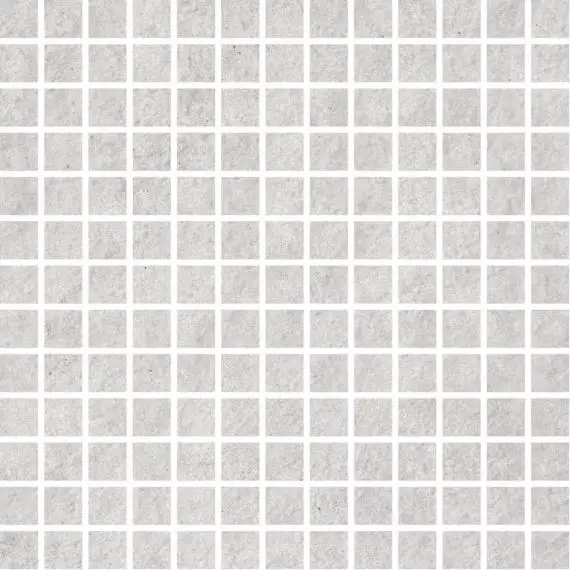 40MA Mosaico Bunker Blanco 30x30