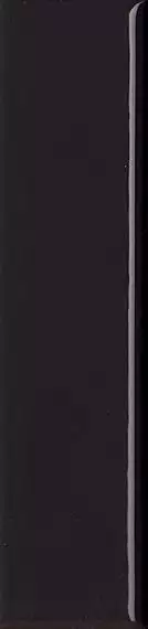 4101082 Плитка Italic Plain Nero Lux 5x20