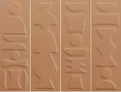 4101222 Плитка Nok Totem Terra 6,5x20