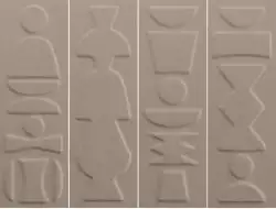4101223 Плитка Nok Totem Taupe 6,5x20