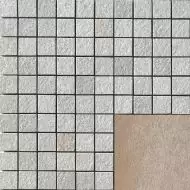 4704570 Amazzonia Mosaico DRAGON BROWN 3x3 30x30