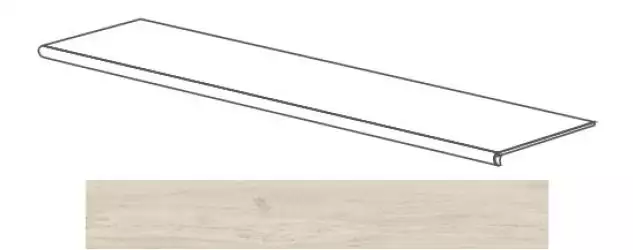 52100 Just GRADONE SBIANCATO 120x4x32