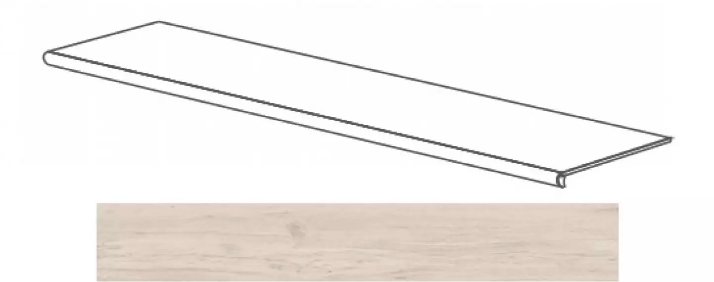 52100 Just GRADONE SBIANCATO 120x4x32