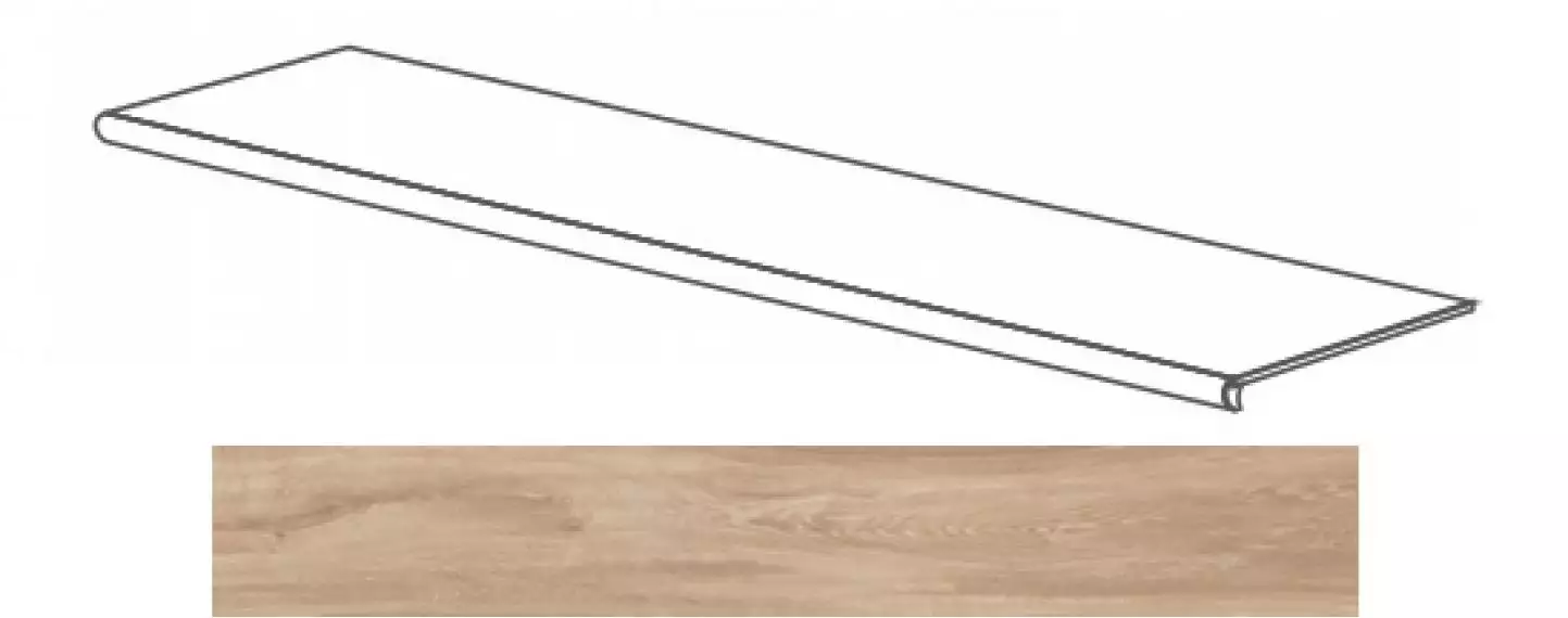 52102 Just GRADONE BEIGE CHIARO 120x4x32