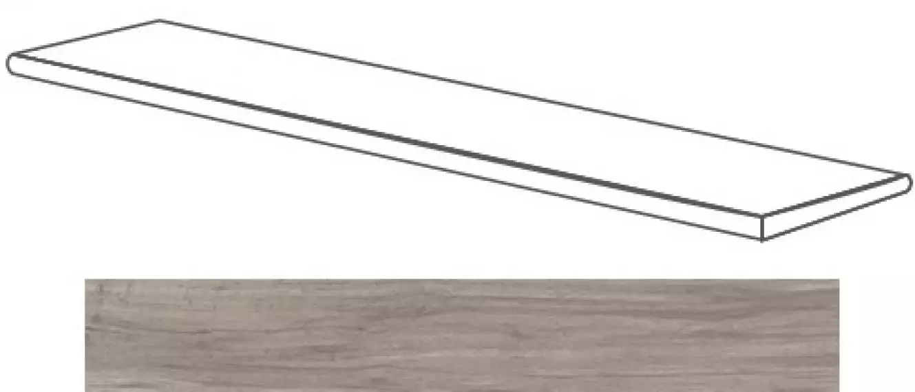 52111 Just GRAD.ANG.DX GRIGIO 120x4x32