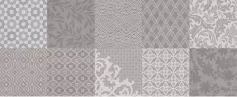 522161 Osaka Pattern Серый 20х50