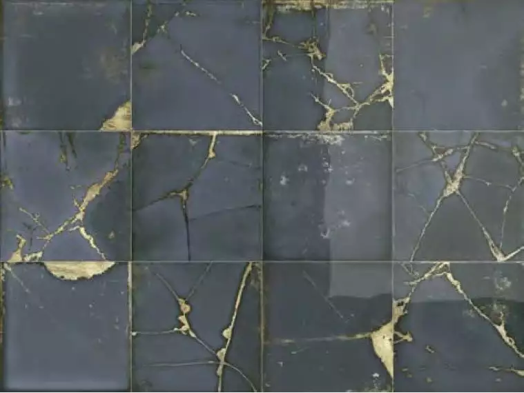 563560 Blue Patch Gold 20*20