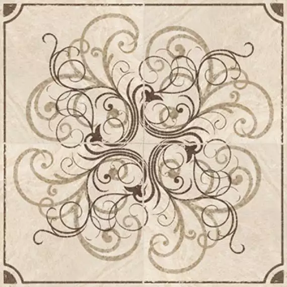 58134 Rosone Classic White 80x80