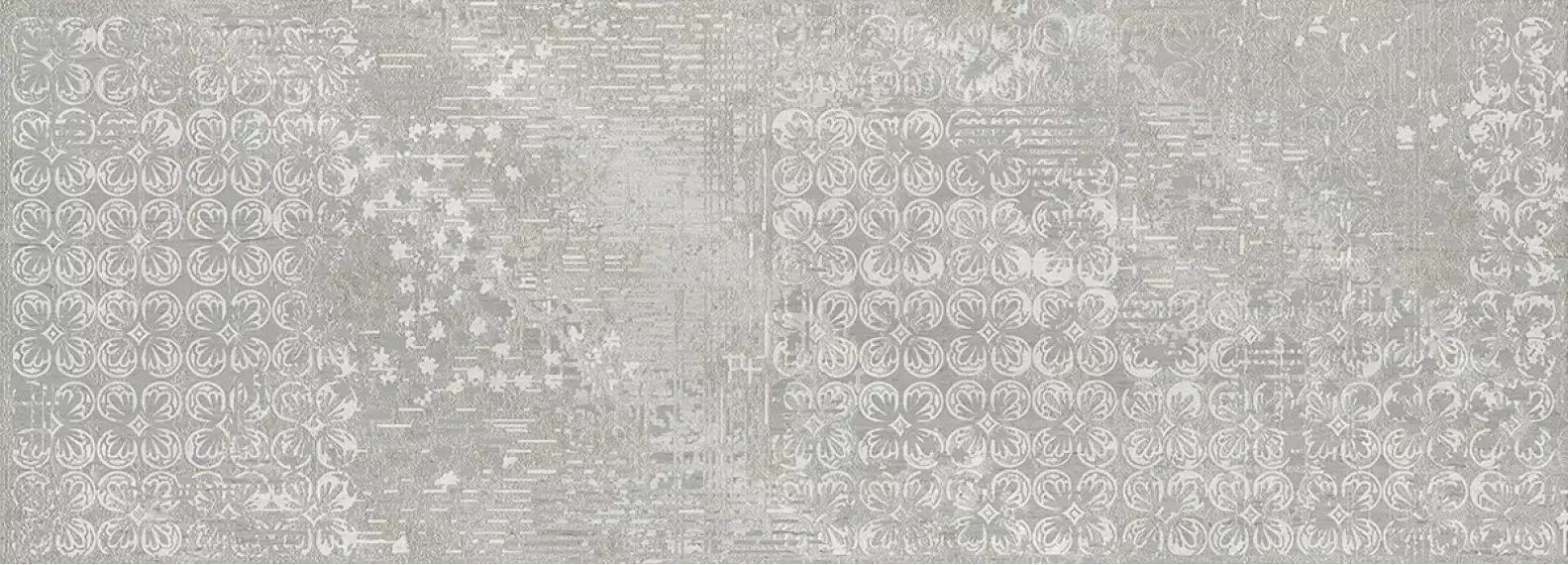 587672002 Плитка Trevi Decor Grey Ornato 25.1x70.9