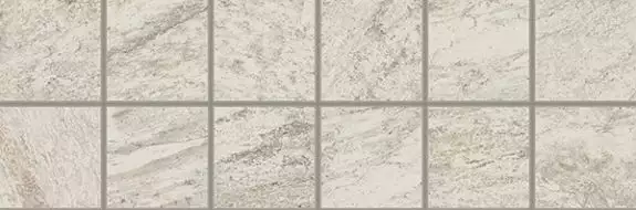 610090001118 Alpi Bianco Fascia Mosaico 10х30