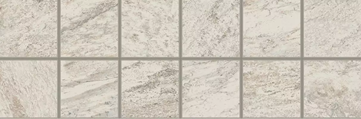610090001118 Alpi Bianco Fascia Mosaico 10х30