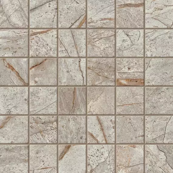 610110000814 Empire Silver Root Mosaic Lap 30x30