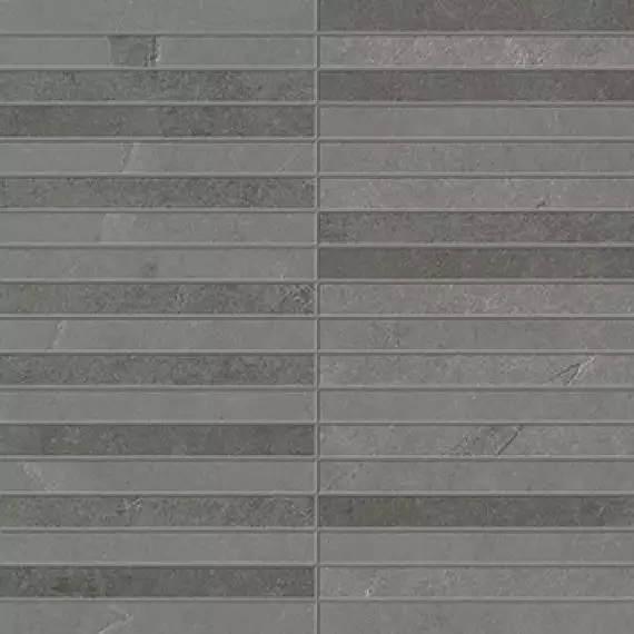 610110001034 Мозаика Ardesia Grey Mosaico Strip 30x30