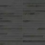 610110001035 Мозаика Ardesia Black Mosaico Strip 30x30
