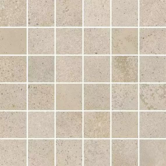 610110001386 Monza Cream Mosaico 30x30