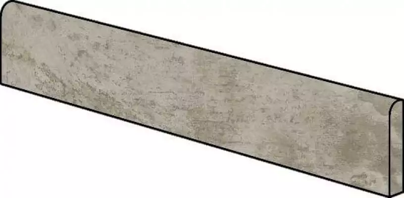 610130000330 Heat Aluminum Battiscopa 7,2x60