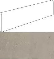 610130002164 Wise Silver Grey Battiscopa 7.2x60