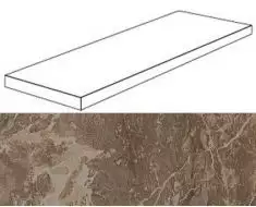 620070000924 Privilege Moka Scalino Angolare DX 33х120