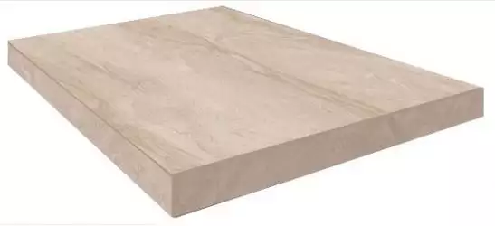 620070000968 Venezia Ступень угловая правая белый 33х45