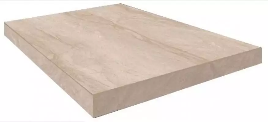 620070000968 Venezia Ступень угловая правая белый 33х45