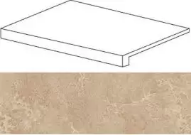 620070001023 Force Beige Scalino Frontale 33x60
