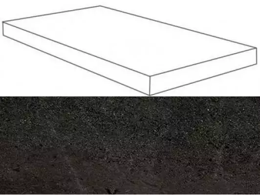 620070001098 Dark Scalino Angolare SX Lap 33x120