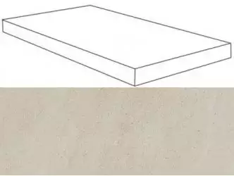 620070001104 Ice Mist Scalino Angolare SX 33x120