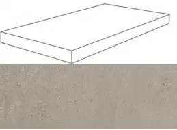 620070001131 Silver Grey Scalino Angolare DX 33x60
